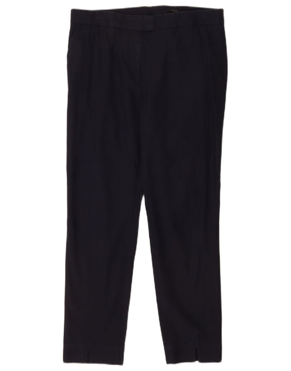 Cos Pantalón recto para mujer EU 38 Medium W32 L26 Azul marino Algodón