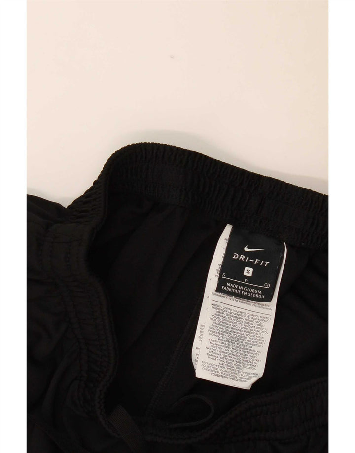 Nike - Pantalones de chándal para mujer (talla 8), color negro, poliéster