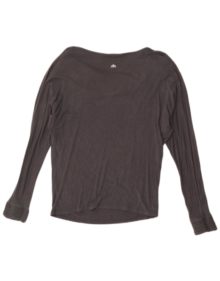 Ellesse Mujer Top Manga Larga UK 44 Gris Medio