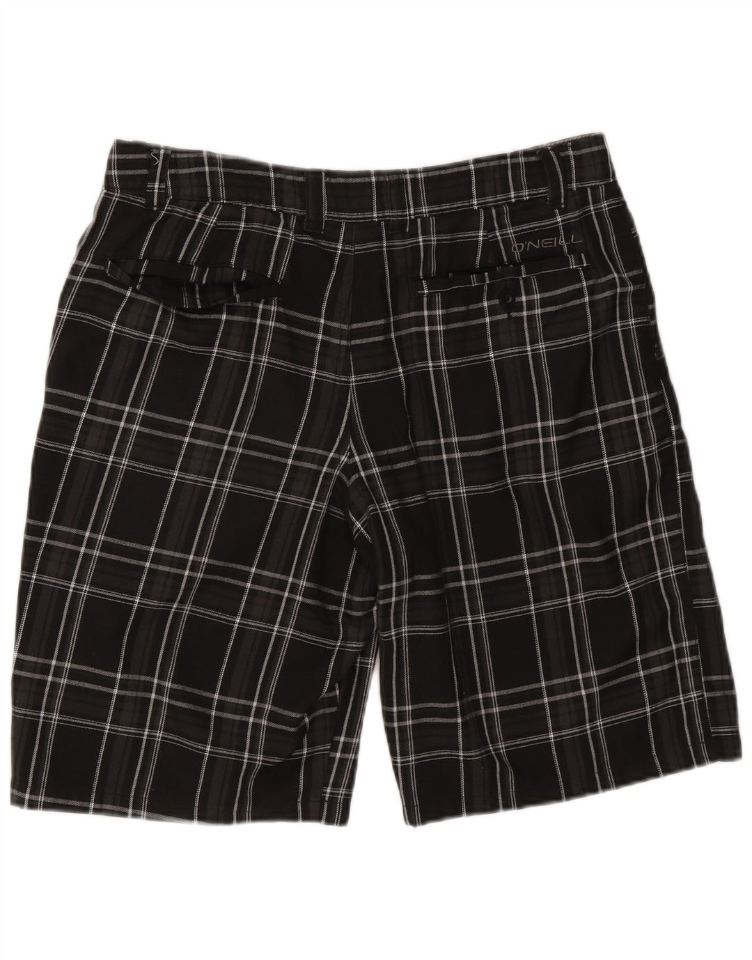 O'Neill Pantalones cortos chinos para hombre W34 Large Black Check
