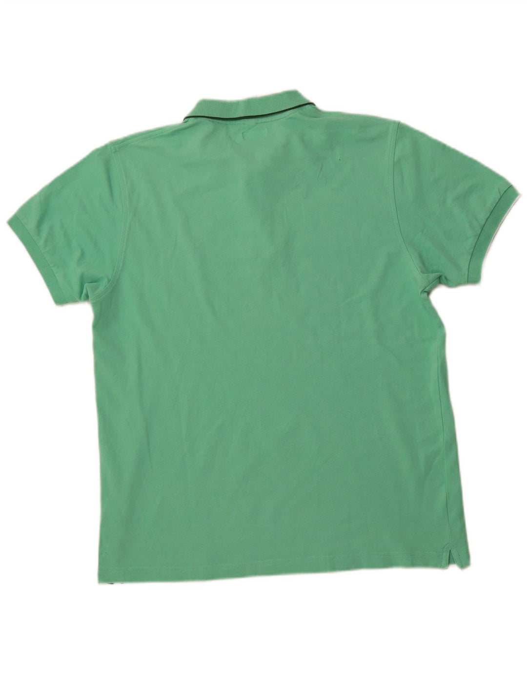 SUNDEK Polo para hombre de algodón verde grande