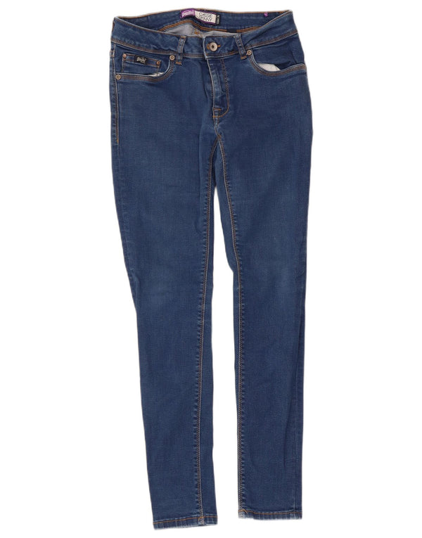 Vaqueros Superdry Cassie Skinny Para Mujer W28 L30 Algodón Azul