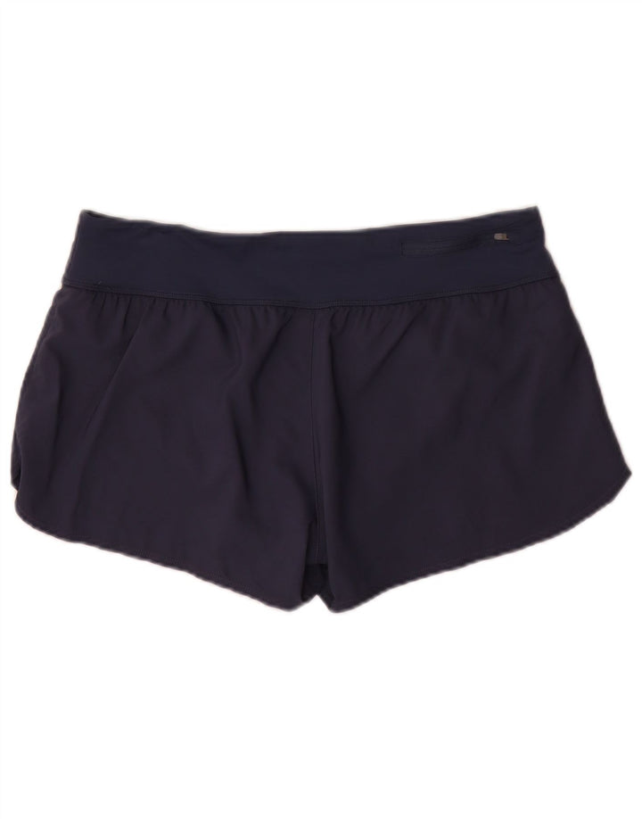 Nike - Pantalones cortos deportivos para mujer, talla 40, talla grande, poliéster, color azul marino