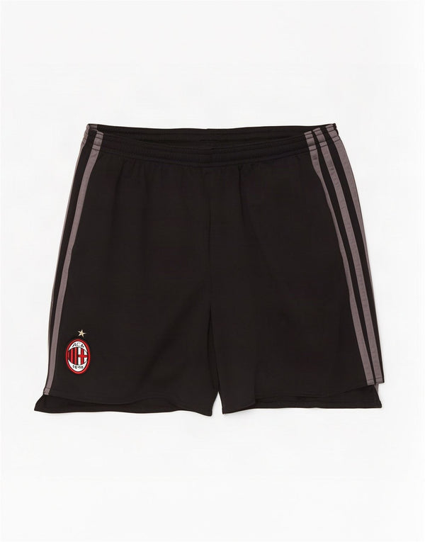 Adidas Mens AC Milan Sport Shorts Medio Negro Poliéster