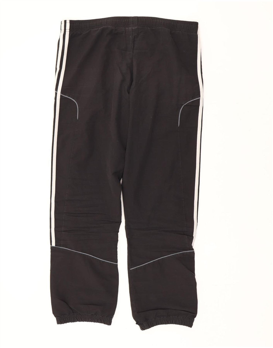 ADIDAS Hombre Chándal Pantalones Joggers Pequeño Negro Poliéster