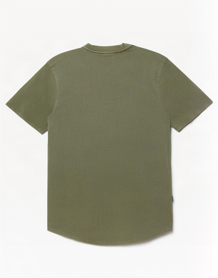 G-Star Hombre Camiseta Top Medium Khaki Algodón