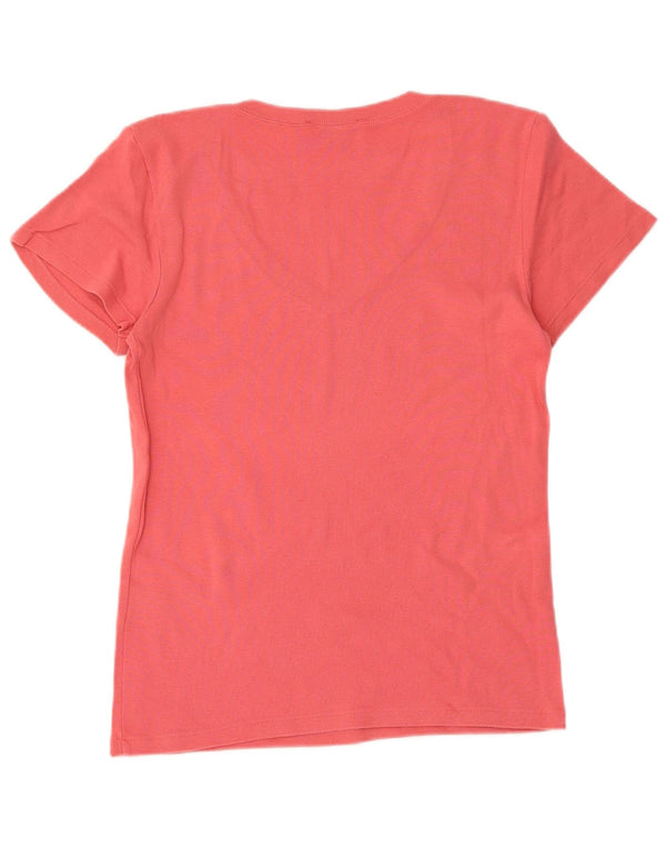 Ralph Lauren - Camiseta para mujer, talla 40, talla grande, algodón rosa
