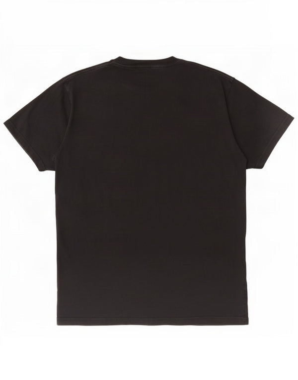 Vans - Camiseta de corte clásico para hombre, talla grande, algodón negro