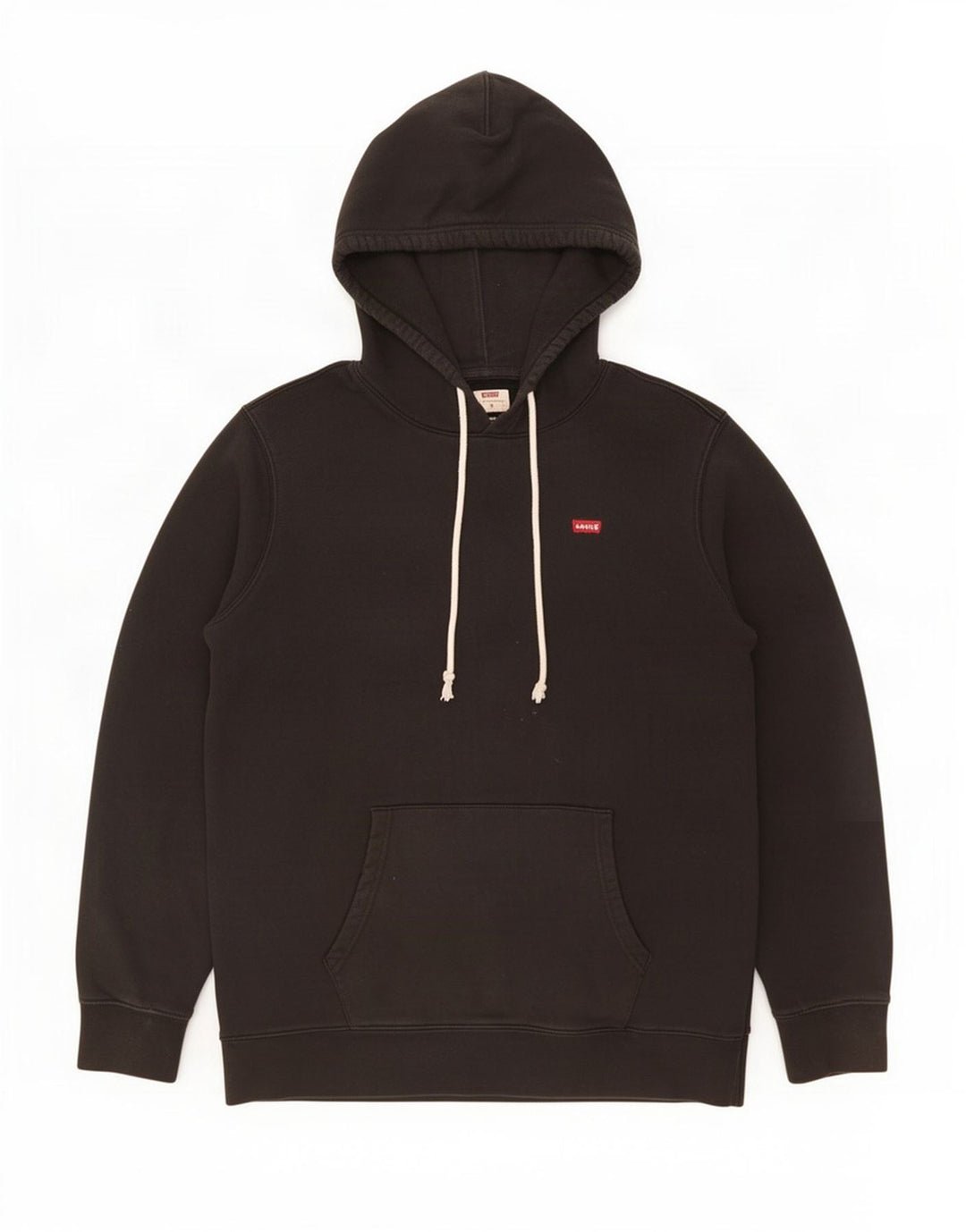 Levi's Hombre Sudadera Con Capucha Jumper Medium Negro Algodón