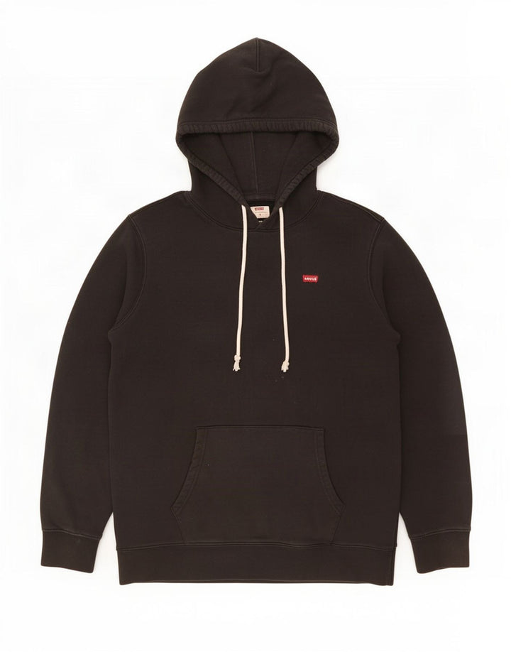Levi's Hombre Sudadera Con Capucha Jumper Medium Negro Algodón