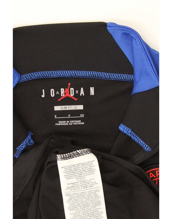 Jordan Hombre Slim Fit Graphic Top Manga Larga Pequeño Negro