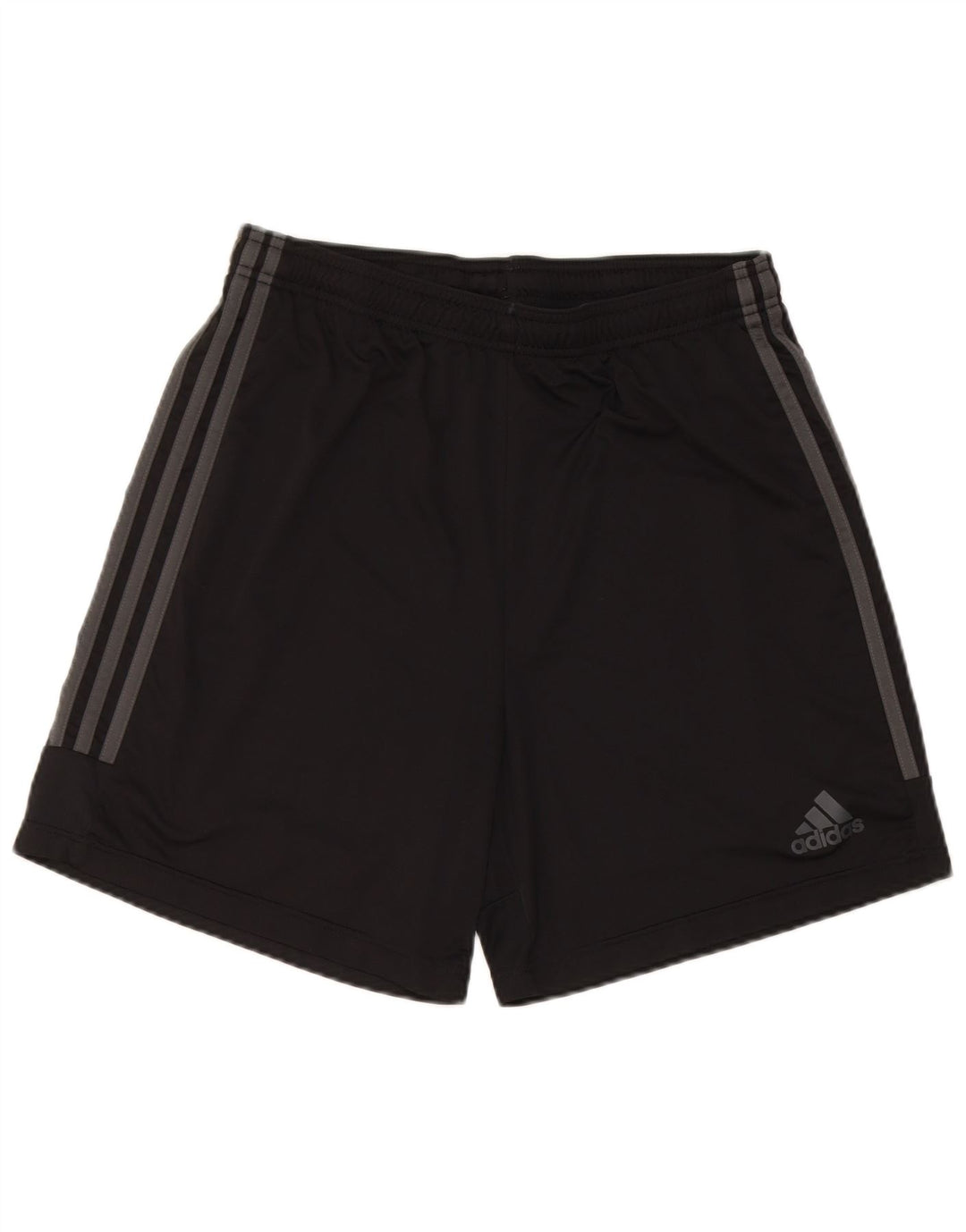 Adidas - Pantalones cortos deportivos Aeroready para hombre, tamaño grande, poliéster negro