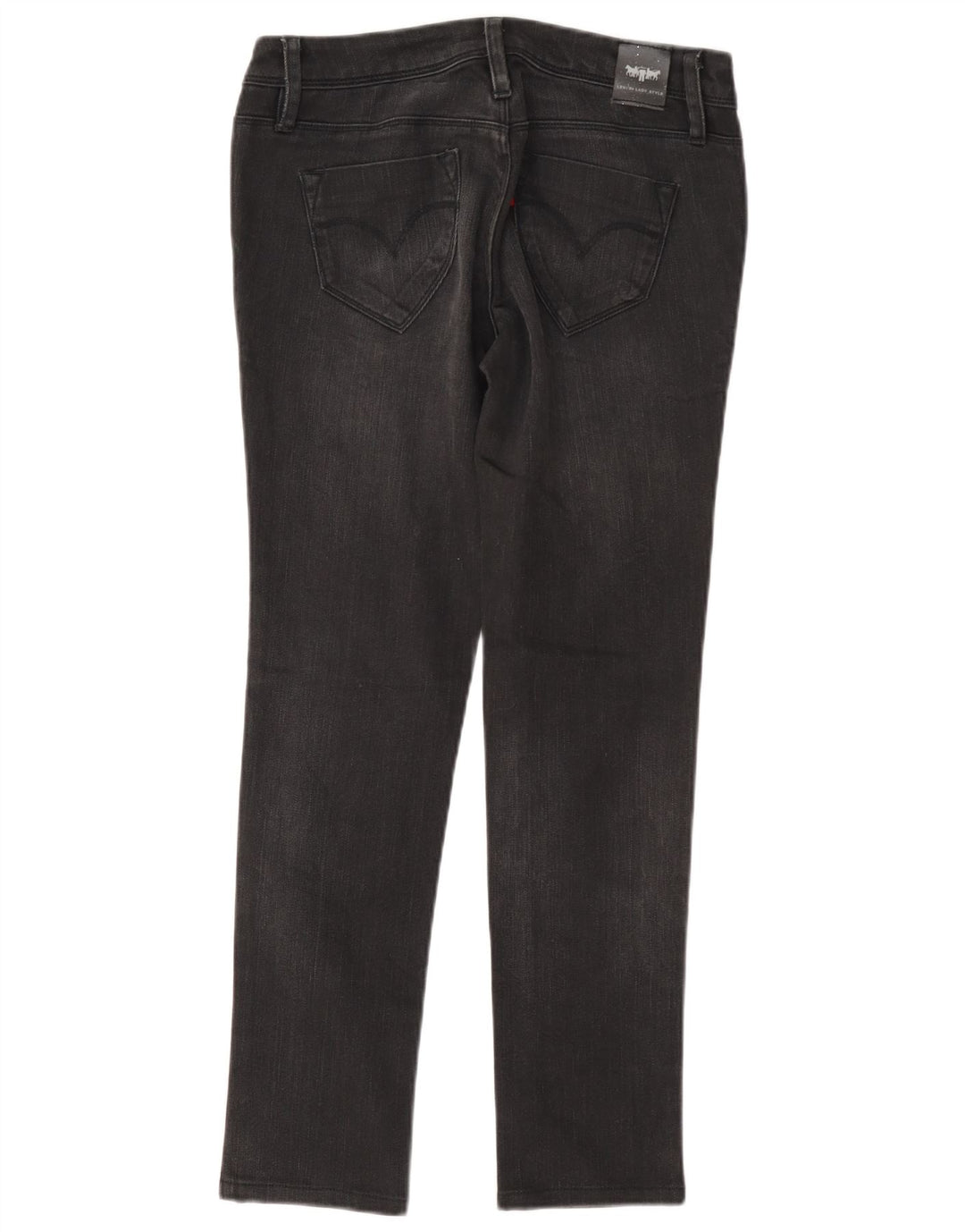 Levi's Vaqueros ajustados de cintura baja para mujer W27 L27 Algodón gris