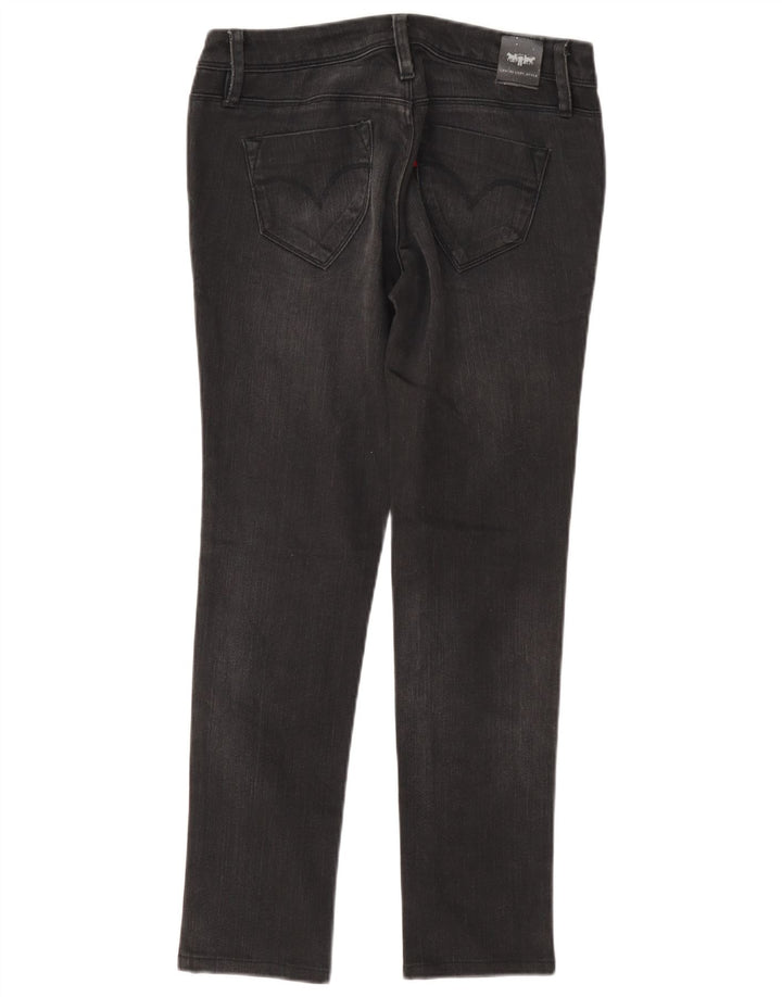 Levi's Vaqueros ajustados de cintura baja para mujer W27 L27 Algodón gris