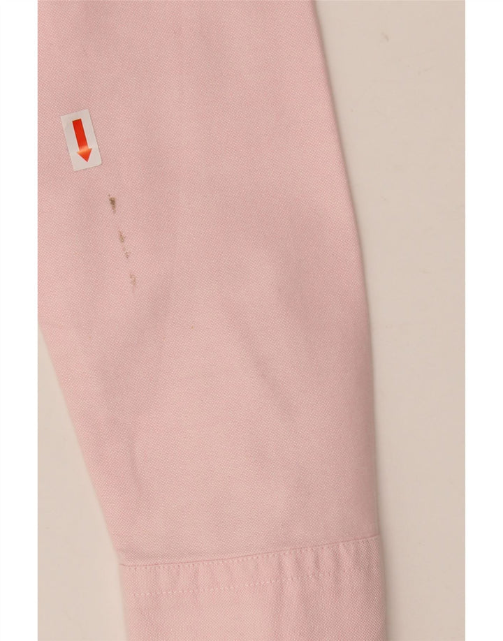 Camisa Benetton Mujer ES 40 Small Rosa Algodón