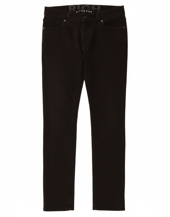 Richmond Vaqueros Slim Mujer W30 L32 Algodón Negro