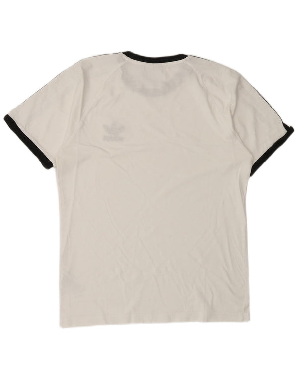 ADIDAS Camiseta Hombre Top XS Blanco Algodón