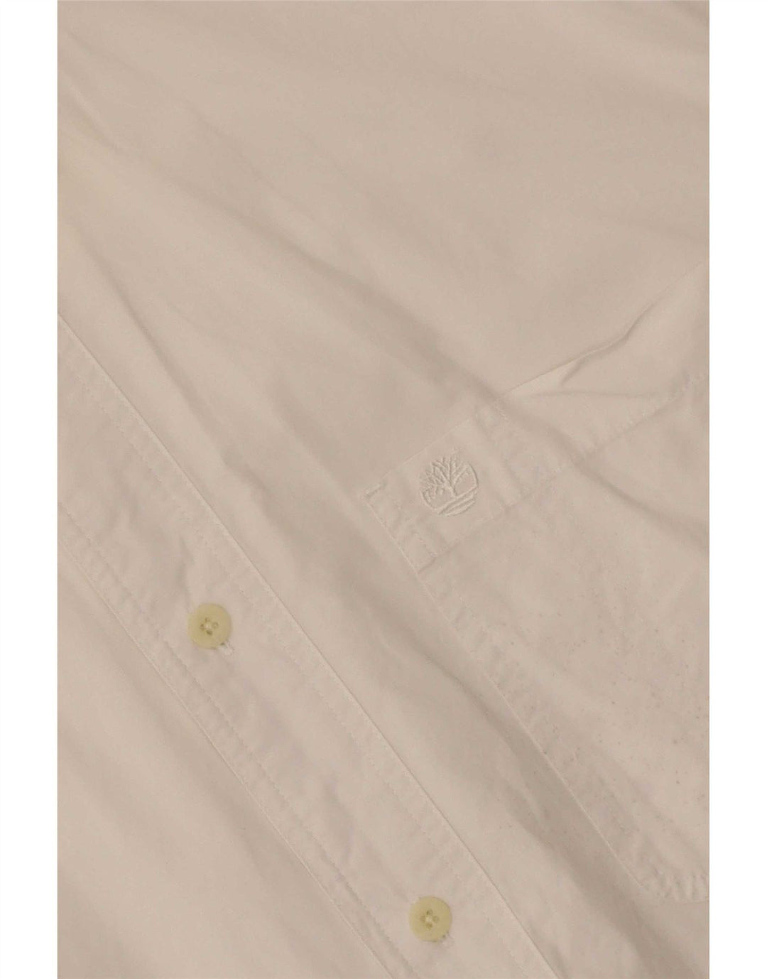 Camisa Timberland Hombre Grande Algodón Blanco