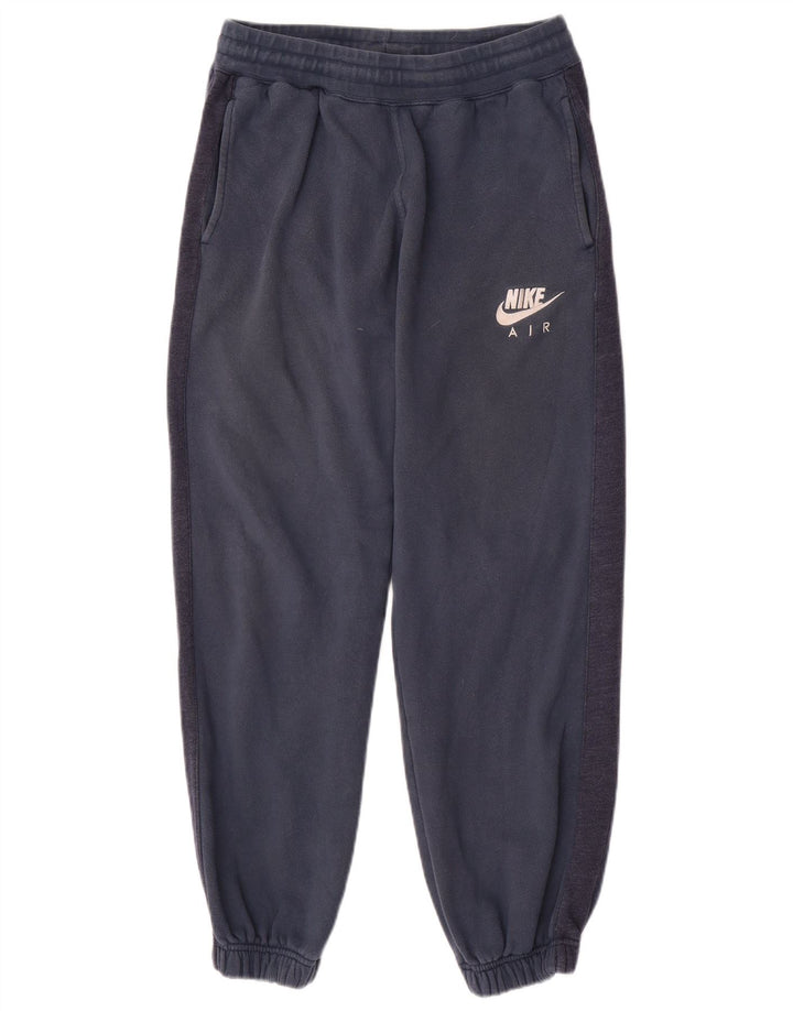 NIKE Hombre Pantalones de Chándal Joggers Large Azul Marino Algodón