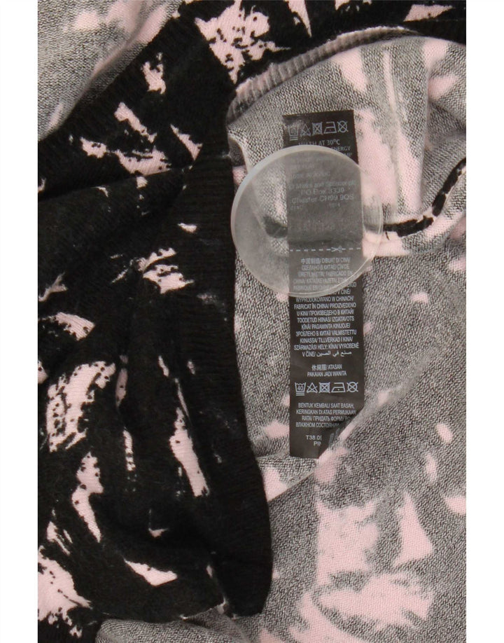 Marks & Spencer Suéter con Cuello en V para Mujer UK 8 Small Negro