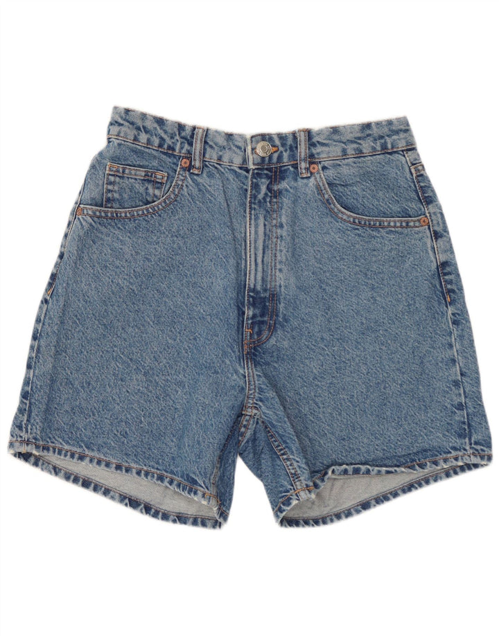 ZARA Pantalones cortos vaqueros para mujer EU 38 Small W28 Algodón azul