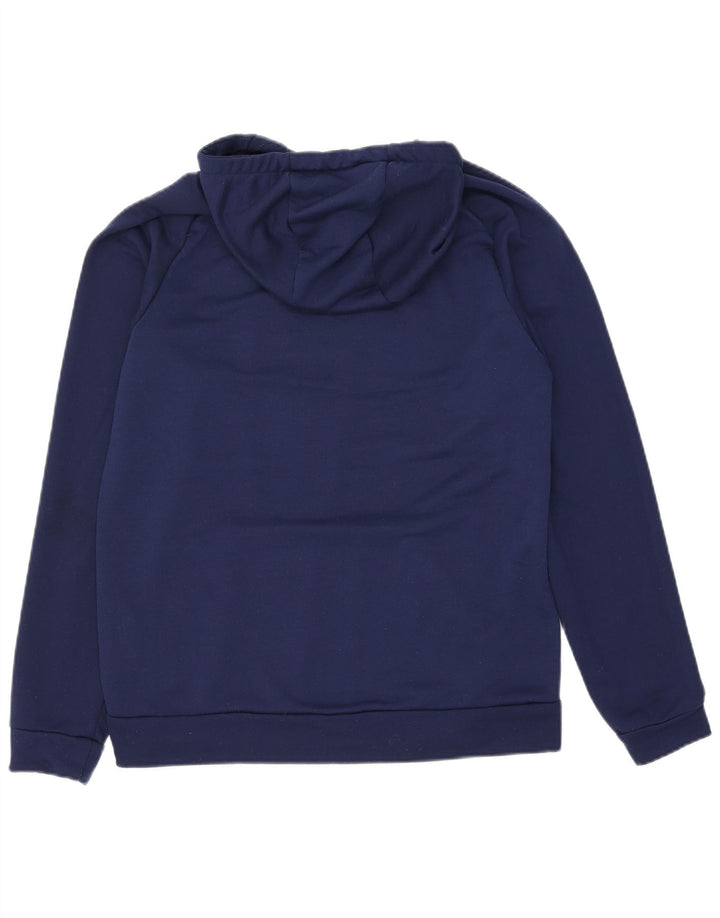 Nike Dri Fit Graphic Sudadera con capucha para hombre Jersey medio azul marino Poliéster