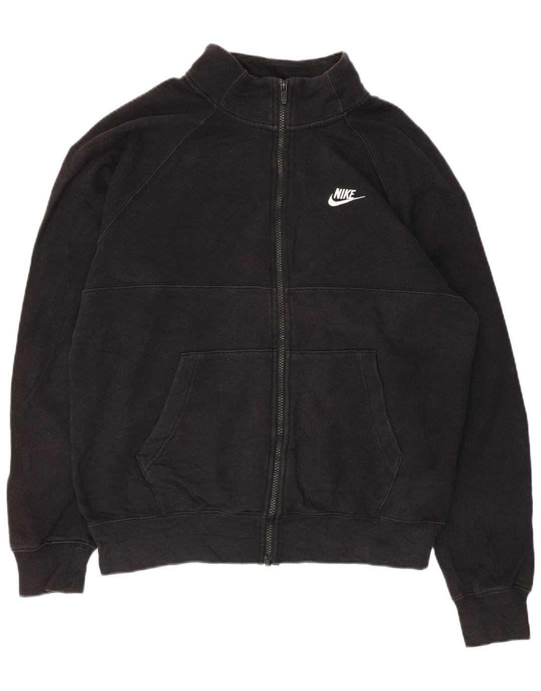 Nike - Chaqueta de chándal para hombre, color negro mediano, algodón