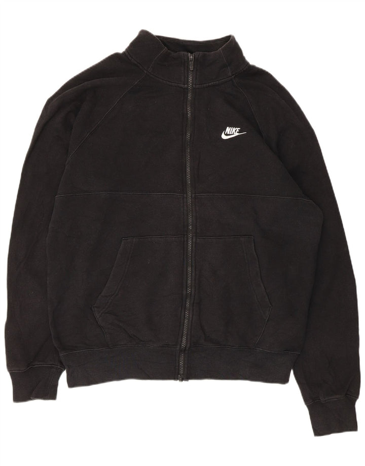 Nike - Chaqueta de chándal para hombre, color negro mediano, algodón