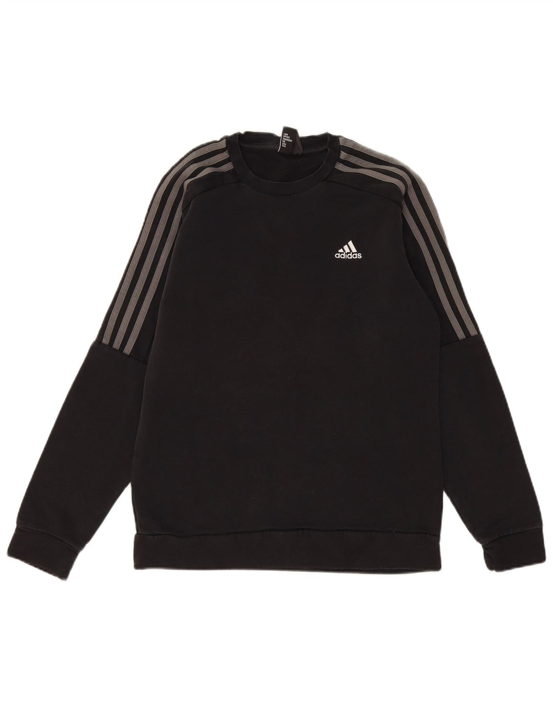 Adidas Hombre Sudadera Jumper Small Negro Algodón
