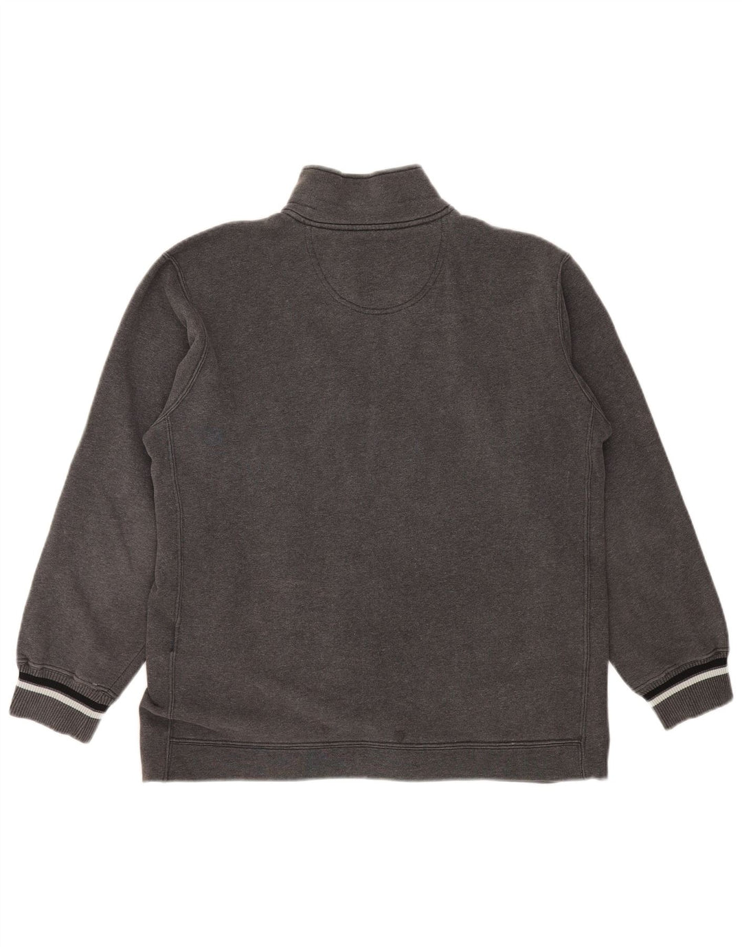 CHAMPION Sudadera con cuello y cremallera para hombre Jersey XL Algodón gris