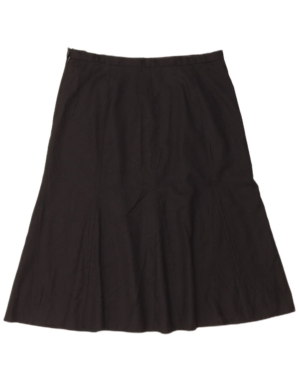 Orvis Falda trompeta para mujer US 18 2XL W38 Lana negra