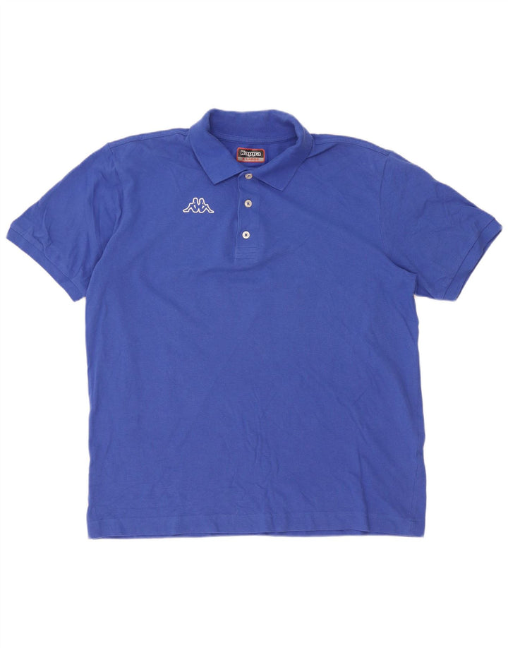 Kappa Polo Hombre XL Algodón Azul