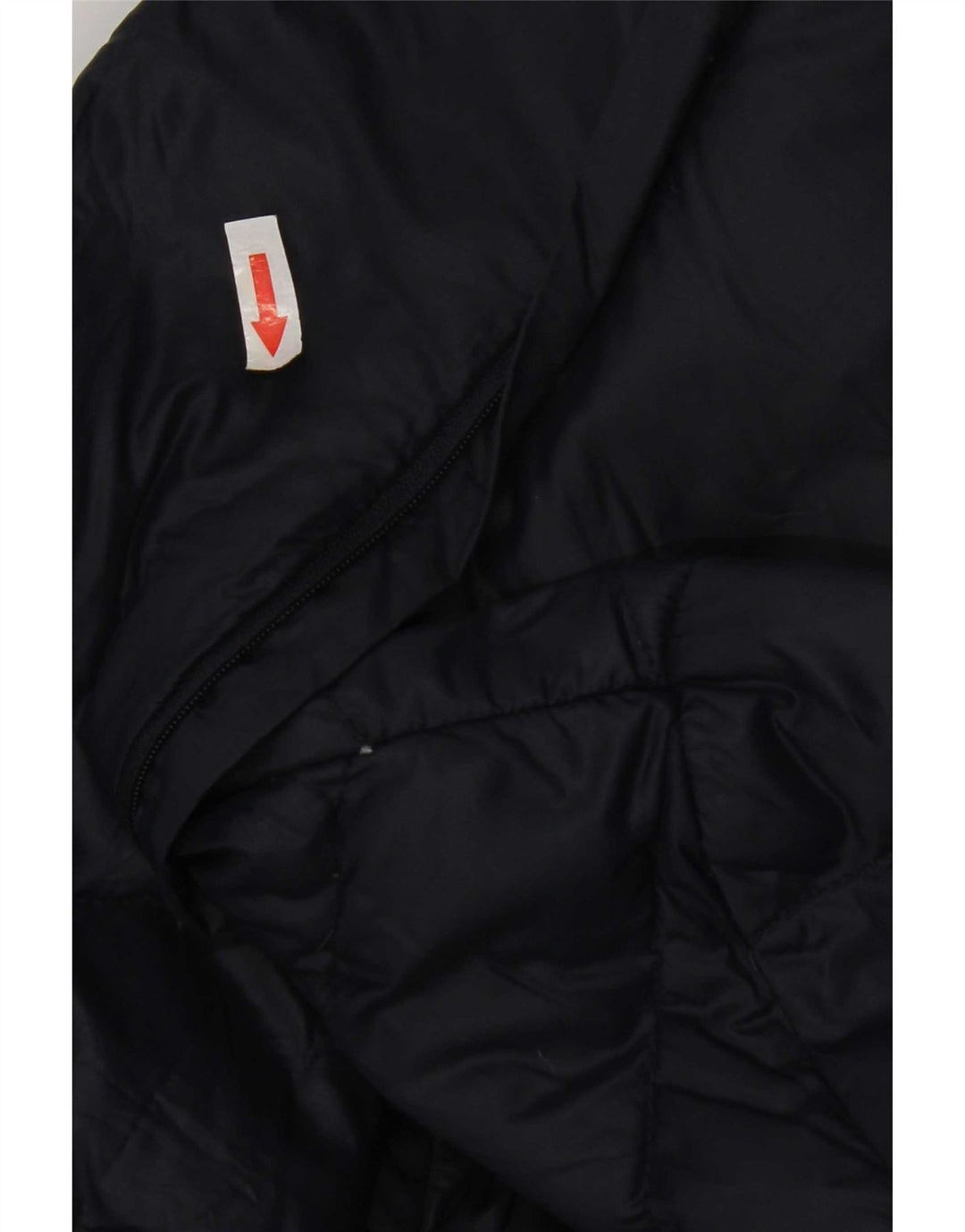 Calvin Klein Abrigo acolchado para mujer UK 46 Large Nylon azul marino
