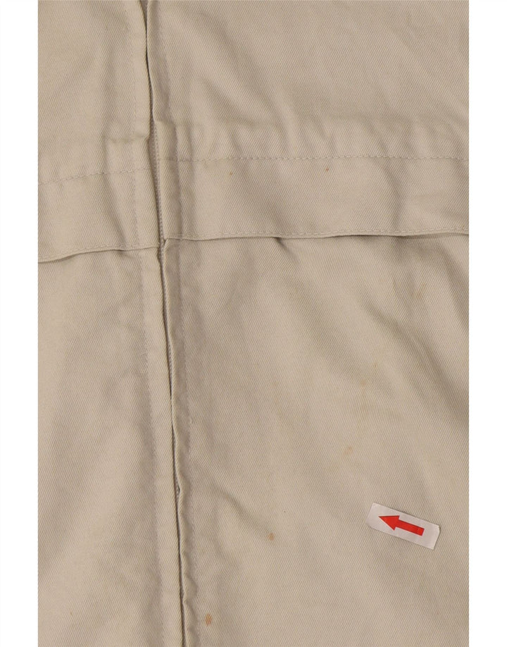 Kappa Chaqueta Bomber para Hombre UK 40 Grande Algodón Beige