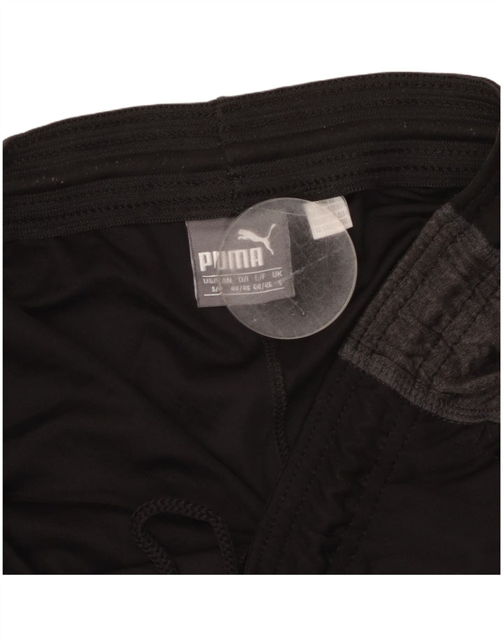 PUMA Shorts deportivos para hombre Small Black Colorblock