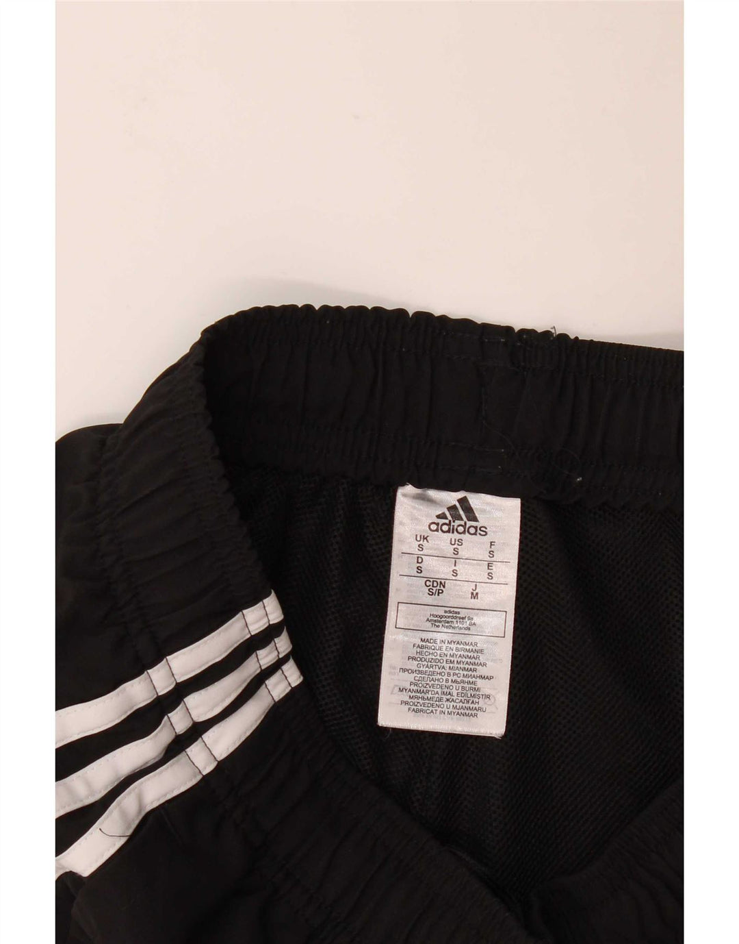 Adidas Hombre Pantalones Cortos Deportivos Pequeño Poliéster Negro