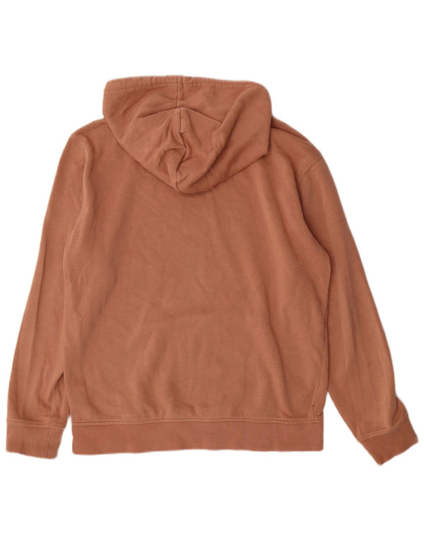 Adidas Sudadera con capucha para mujer UK 12/14 Algodón marrón medio