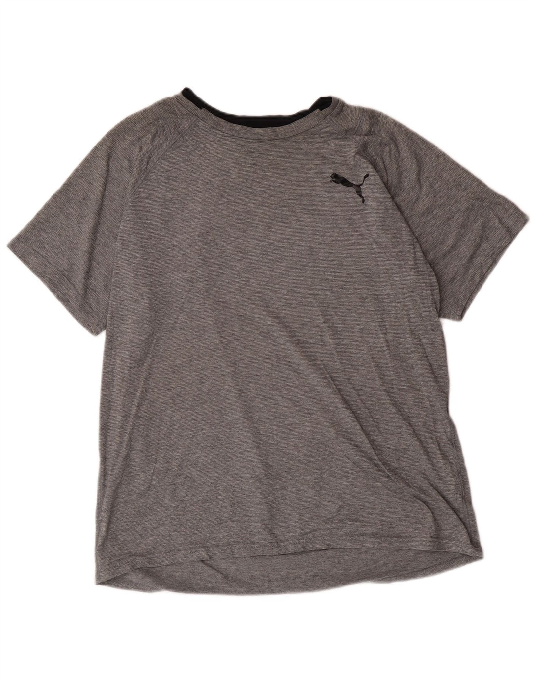 Camiseta Puma Hombre Grande Gris Poliéster