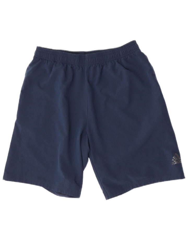 Adidas Mens Climalite Sport Shorts Grande Azul Marino Poliéster
