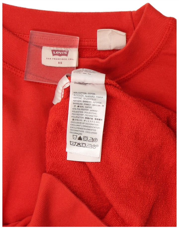 Levi's Hombre Sudadera Jumper XS Naranja Algodón