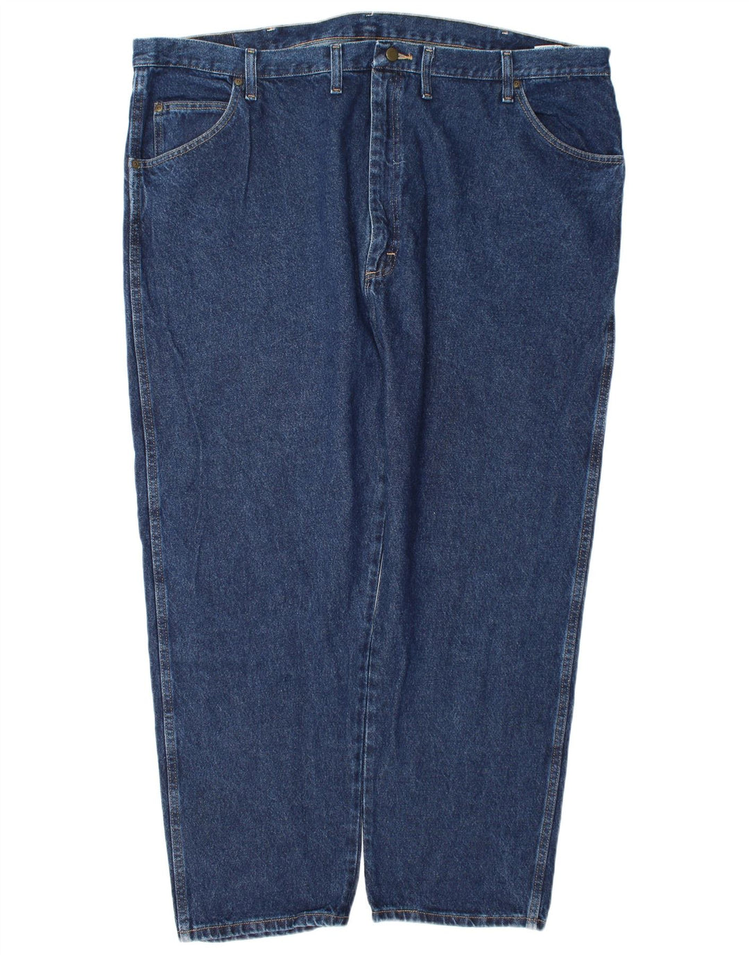 Wrangler Vaqueros rectos de corte regular para hombre W48 L30 Algodón azul