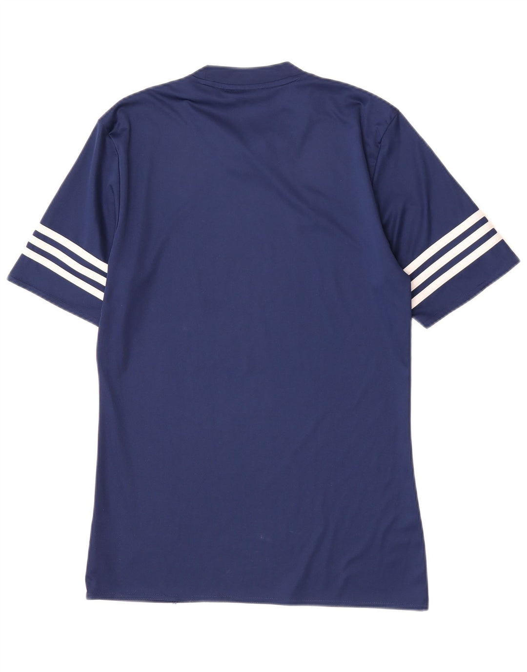 Adidas Mens Climalite Camiseta Top Pequeño Azul Marino Poliéster