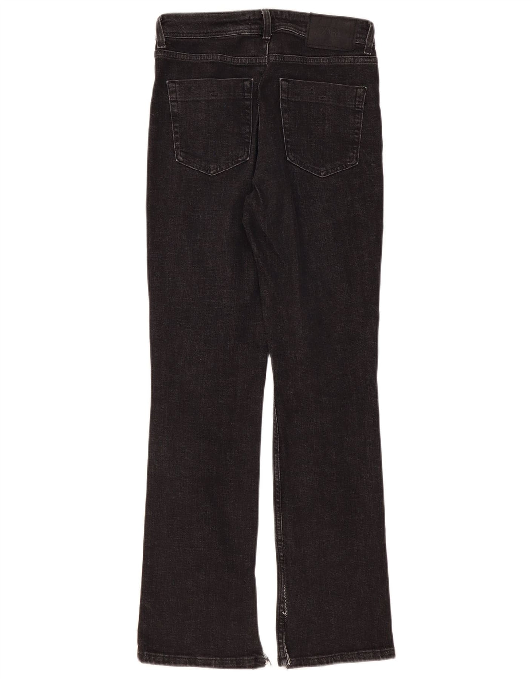Zara Vaqueros Slim para Mujer EU 38 Small W28 L31 Negro