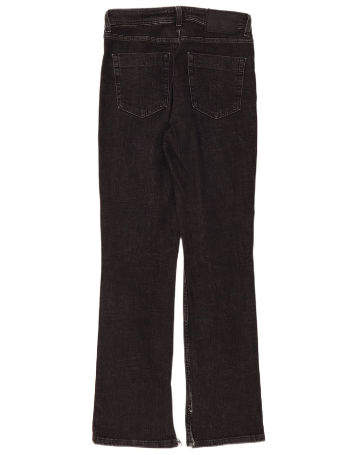 Zara Vaqueros Slim para Mujer EU 38 Small W28 L31 Negro