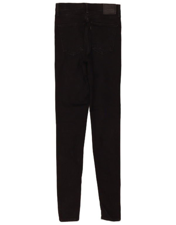 Vaqueros Levi's Mile High Super Skinny para mujer W27 L34 Algodón negro