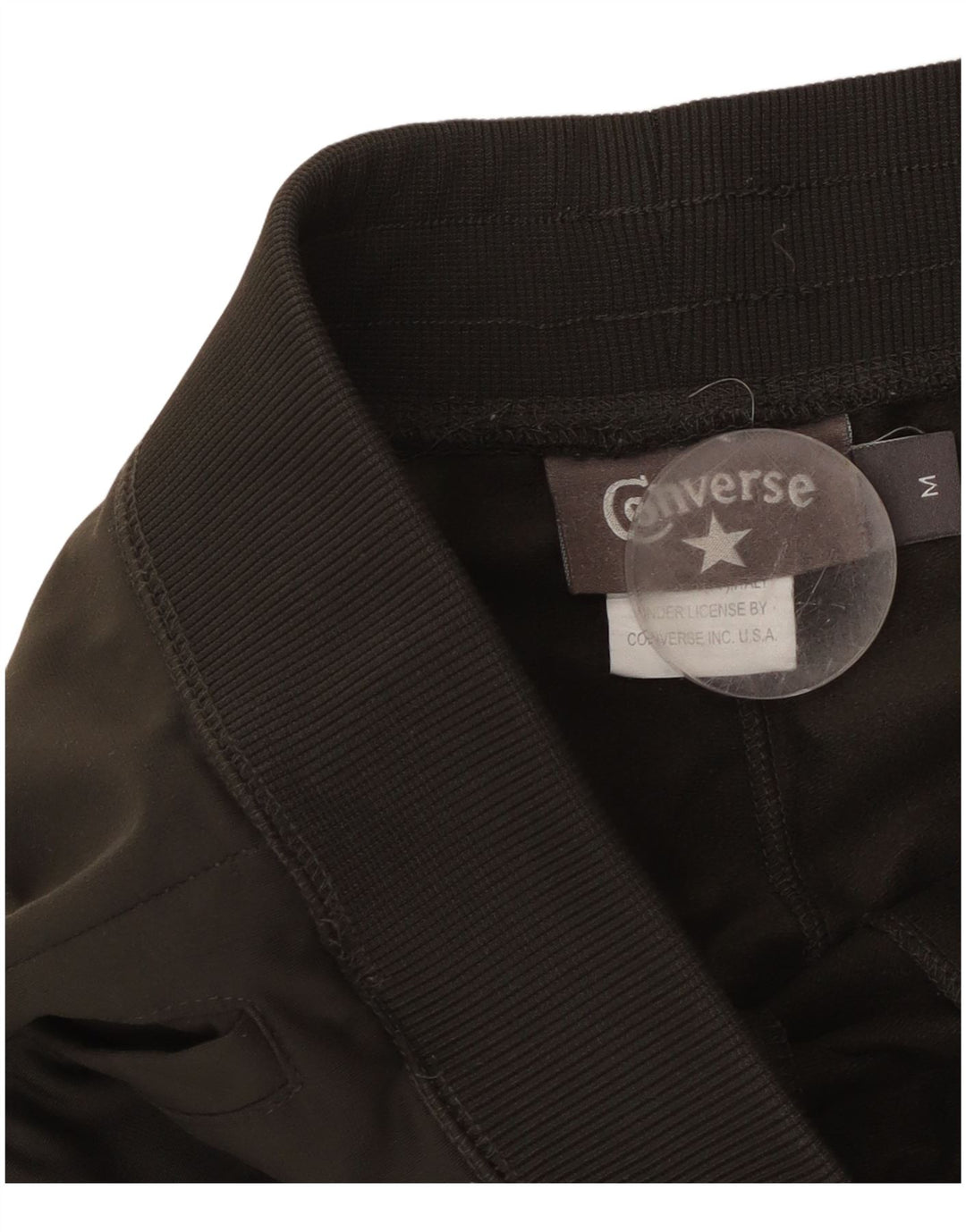 CONVERSE Pantalones de chándal gráficos para mujer Joggers UK 44 Gris medio