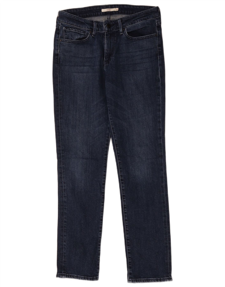 Vaqueros Levi's 712 Slim Mujer W30 L30 Algodón Azul Marino