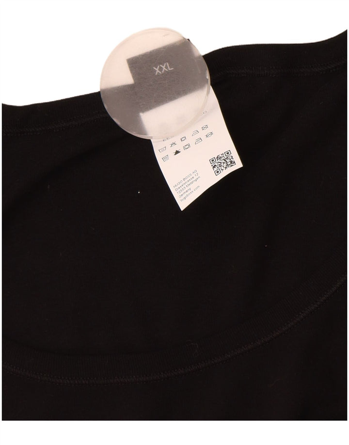 Hugo Boss Hombre Chaleco Top 2XL Algodón Negro
