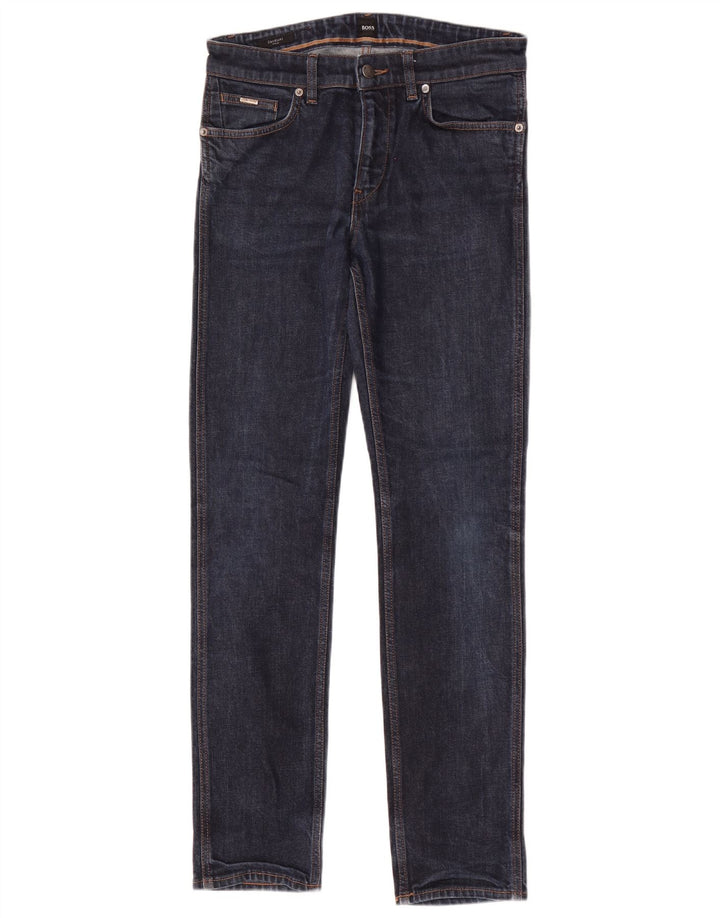 Vaqueros Hugo Boss Hombre Stretch Slim W30 L32 Algodón Azul