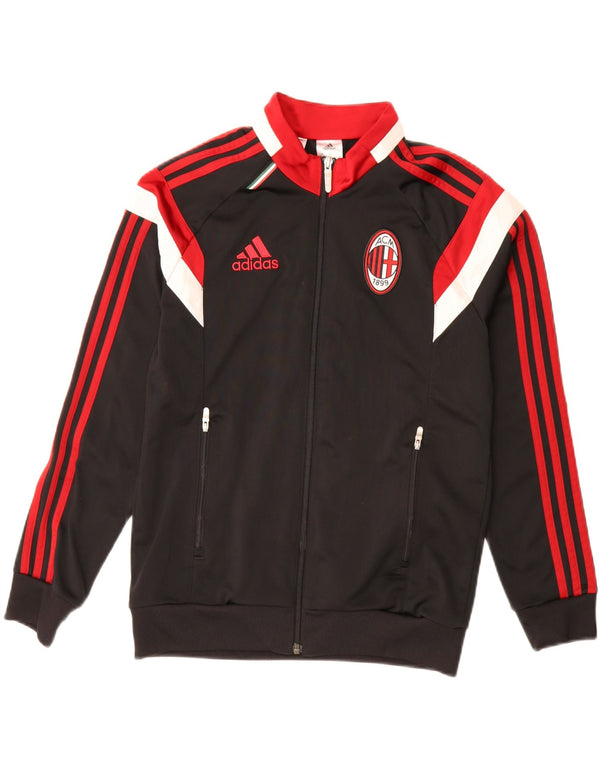 ADIDAS Chaqueta de chándal AC Milan para niños 13-14 años Color Block Negro